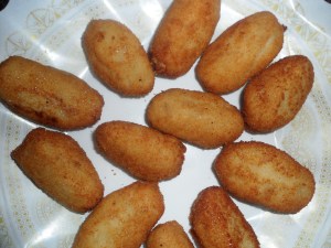 croquetas carne cocido