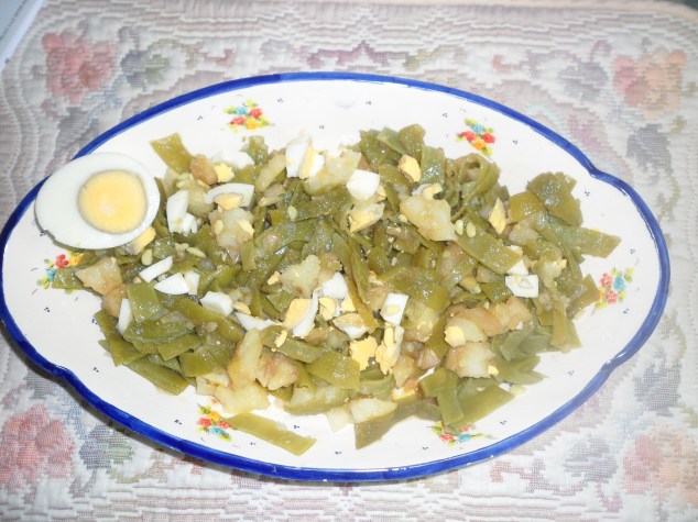 Ensalada de judías verdes con patata